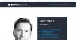 Desktop Screenshot of maier-rechtsanwalt.de